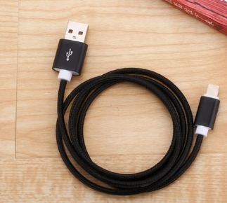 尼龙编织USB Cale，用于iPhone/ Micro/ Type-C的USB电缆