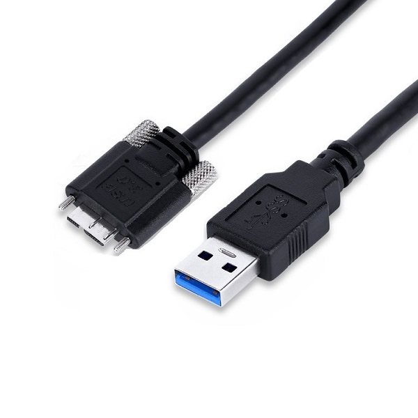 Inconntec USB 3.0 AM用螺丝电缆到Micro-BM