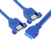 Inconntec USB 3.0 20p IDC至3.0 Afx2pcs y面板安装座电缆